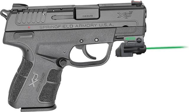 ArmaLaser GTOG/FLX Finger Touch Green Laser Sight for Springfield XD-E Black
