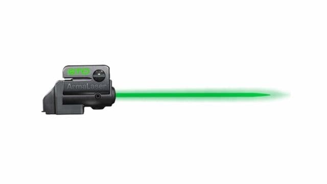 ArmaLaser GTOG/FLX Finger Touch Green Laser Sight for Springfield XD Mod 2 .45 ACP Black