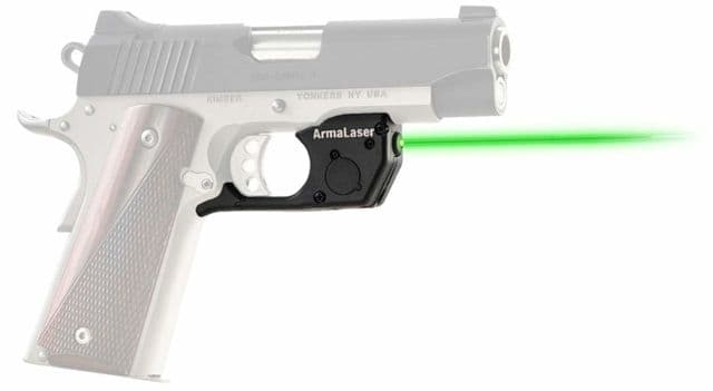 ArmaLaser Touch-Activated Laser Sight 1911 - Ruger Kimber Green