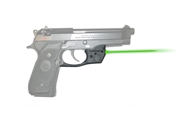 ArmaLaser Touch-Activated Laser Sight Beretta 92/96/92FS/96FS/M9 Green