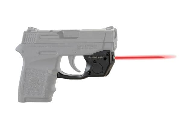 ArmaLaser Touch-Activated Laser Sight Smith & Wesson Bodyguard Red