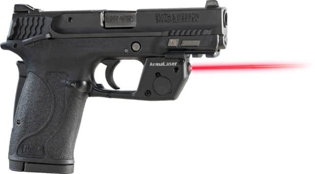 ArmaLaser Touch-Activated Laser Sight Smith & Wesson M&P Shield 380 EZ Red