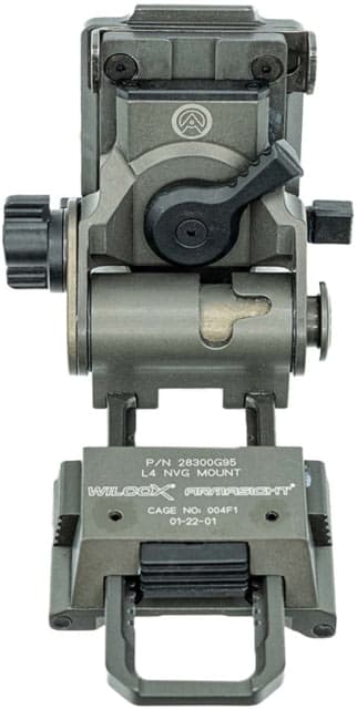 Armasight G95 Mount Designed & Manufactured by Wilcox Industries Dark Gunship Gray 28300G95-GG