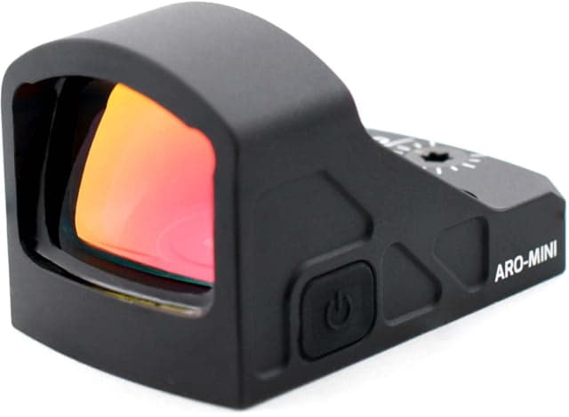 AT3 Tactical ARO-MINI Micro Green Dot Reflex Sight 1x23mm 3 MOA Dot Reticle Matte Black