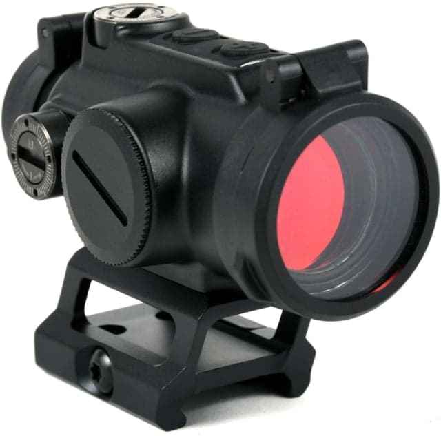 AT3 Tactical RCO Red Dot Sight Circle Dot Reticle Variable Riser Mounts