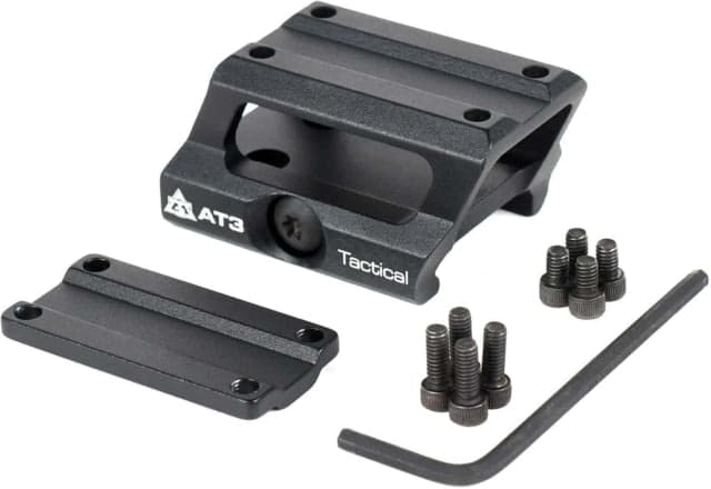 At3 Tactical Rco Riser Mount For Mro Pattern Optics Hardcoat Anodizing Black