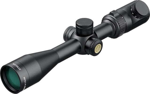 Athlon Optics Neos 4-12x40mm Side Focus 1in Tube Rifle Scopes Second Focal Plane BDC 500 IR MOA Reticle Black