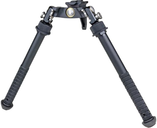 Atlas CAL Gen 2 Tall Bipod 6-12.3in Height Range Arisaka Picatinny Rail Slider Black