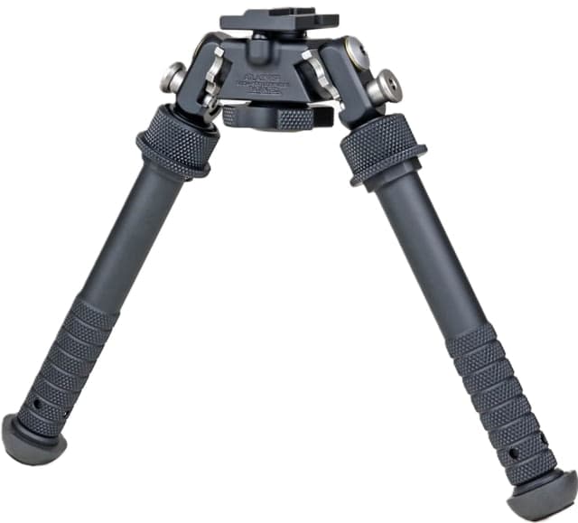 Atlas PSR Standard Bipod 5-9.4in Height Range Arisaka Picatinny Rail Slider Black