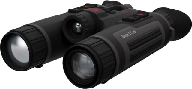 ATN Binox 6 Dual Multispectral 3-24x35mm Thermal Imaging Binocular w/Built-in Laser Rangefinder 50 Hz 640x512 Black