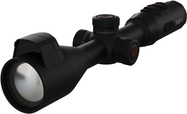 ATN ThOR 6 Elite 3-24x50mm Thermal Rifle Scope w/Built-in Laser Rangefinder 50 Hz 640x512 Black