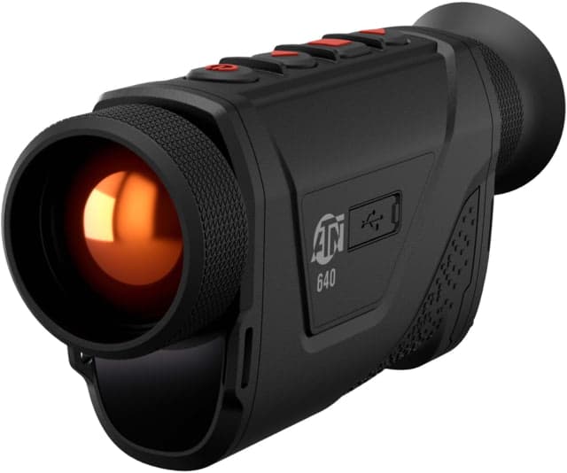 ATN BlazeHunter Pro 2.5-20x35mm Thermal Monocular w/Built-in Laser Rangefinder 50 Hz 640x512 Black