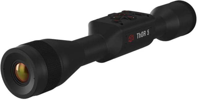 ATN Thor 5 2-16x 640x480 12 Micron Smart HD Thermal Rifle Scope 30mm Tube w/ Gen 5 Sensor Multiple Patterns & Color Options Reticle Black