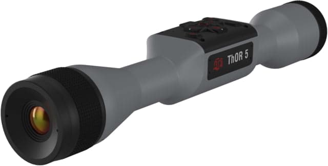 ATN Thor 5 3-12x 320x240 12 Micron Smart HD Thermal Rifle Scope 30mm Tube w/ Gen 5 Sensor Wolf Grey