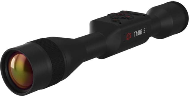 ATN Thor 5 4-32x 640x480 12 Micron Smart HD Thermal Rifle Scope 30mm Tube w/ Gen 5 Sensor Multiple Patterns & Color Options Reticle Black