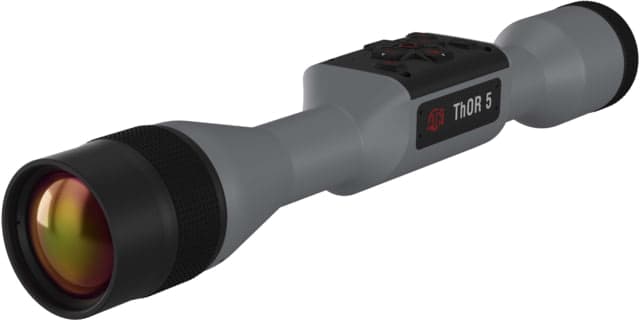 ATN Thor 5 4-32x 640x480 12 Micron Smart HD Thermal Rifle Scope 30mm Tube w/ Gen 5 Sensor Wolf Grey