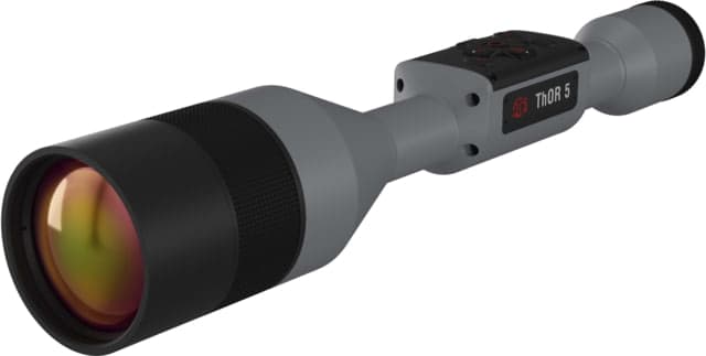 ATN Thor 5 5-40x 640x480 12 Micron Smart HD Thermal Rifle Scope 30mm Tube w/ Gen 5 Sensor Wolf Grey