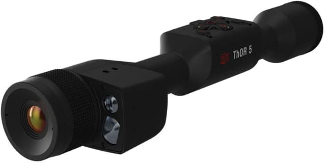 ATN Thor 5 LRF 3-12x 320x240 12 Micron Smart HD Thermal Rifle Scope 30mm Tube w/ Gen 5 Sensor Multiple Patterns & Color Options Reticle Black