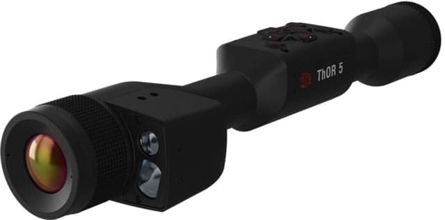 ATN Thor 5 LRF 3-24x 640x480 12 Micron Smart HD Thermal Rifle Scope 30mm Tube w/ Gen 5 Sensor Multiple Patterns & Color Options Reticle Black