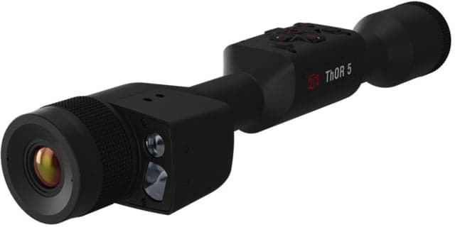 ATN Thor 5 LRF 4-16x 320x240 12 Micron Smart HD Thermal Rifle Scope 30mm Tube w/ Gen 5 Sensor Multiple Patterns & Color Options Reticle Black