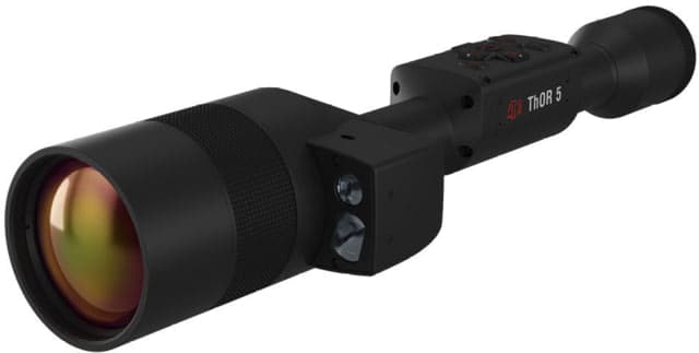 ATN Thor 5 LRF 5-40x 640x480 12 Micron Smart HD Thermal Rifle Scope 30mm Tube w/ Gen 5 Sensor Multiple Patterns & Color Options Reticle Black