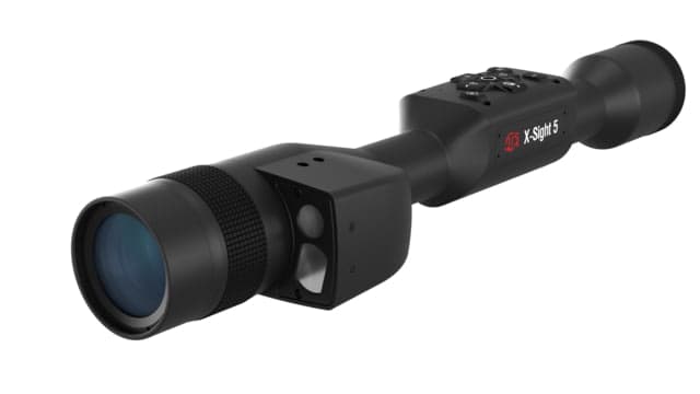 ATN X-Sight 5 LRF 3-15x UHD Smart Day/Night Hunting Rifle Scope 30mm Tube w/ Gen 5 Sensor Multiple Patterns & Color Options Reticle Black