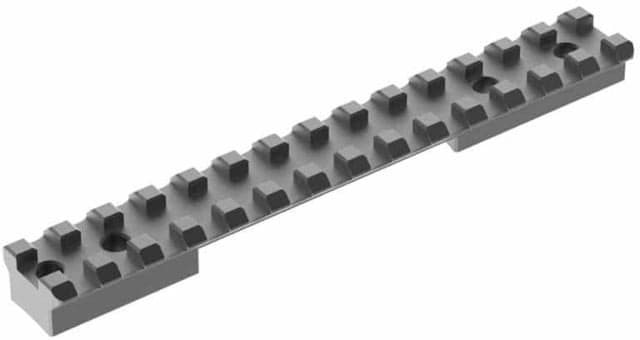 Audere Nato Rail Remington 700 Short Action Steel 20 MOA Black