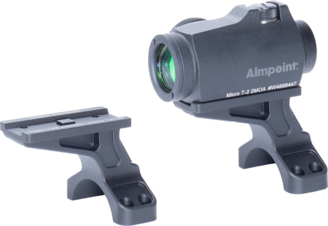 Badger Ordnance Condition One 12 O'clock Top Optical Red Dot Sight Mount 35mm Aimpoint Micro Black