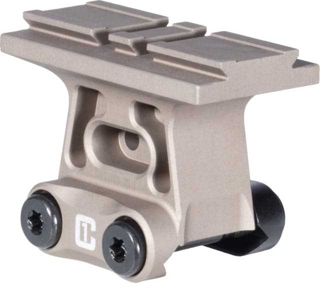 Badger Ordnance Condition One Aimpoint ACRO Red Dot Sight Mount Tan 1.7in
