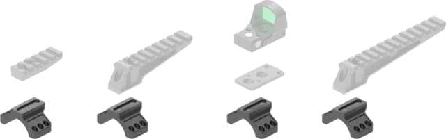 Badger Ordnance Max Condition One Accessory Ring Cap Black 36mm