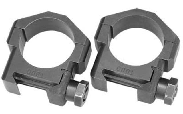 Badger Ordnance Picatinny 30MM Standard Height Alloy Scope Ring Black