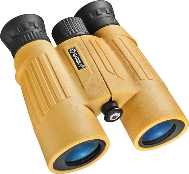 Barska Floatmaster 10x30mm Roof Prism Binoculars Yellow