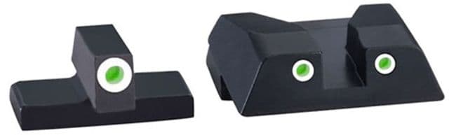 Beretta Tritium Pistol Night Sight Kit - 3-Dot APX Black