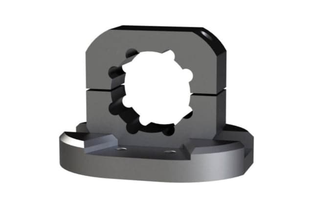 Blac-Rac 1.5in Tube Mount Black/Gray