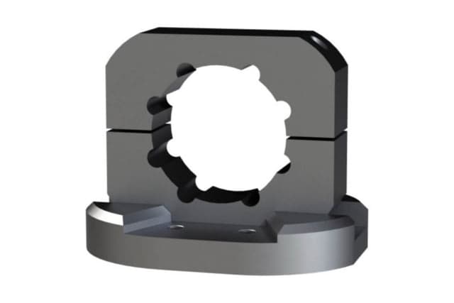 Blac-Rac 1.710in Tube Mount Black/Gray