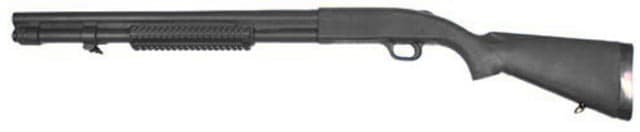 Blueguns Mossberg Model 590A1 Training Guns Weighted No Light/Laser Attachment Shotgun Black w/20" Barrel Fwd Rail