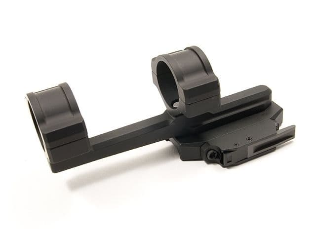 Bobro Engineering Precision Optic Mount Extended 30mm Rings Black