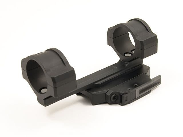 Bobro Engineering Precision Optic Mount Standard 1in Rings 20MOA Black
