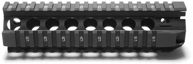 Bravo Company Mfg AR Rifles 8 Inch Picatinny Quad Rail Black 8 Inch