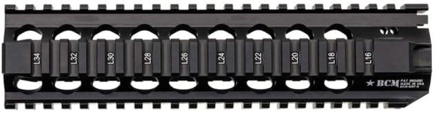 Bravo Company Mfg AR Rifles 9 Inch Picatinny Quad Rail Black 9 Inch