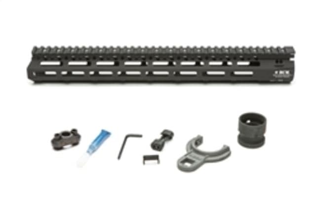 Bravo Company MFG MCMR M-LOK Compatible Modular Rail 15 inch Steel Barrel Nut/Hardware/Sling Mount Black