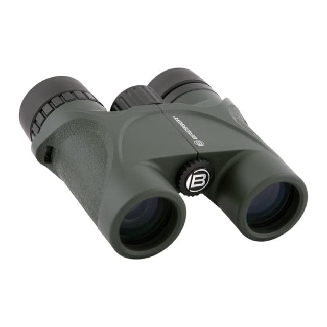 Bresser Condor 10x32mm Roof Prism Binocular Rubber Green