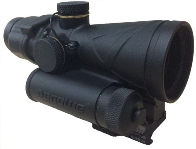 BROWE 4x32 Combat Optic Rifle Scope 5.56mm Chevron Red Black One Size