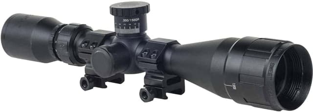 BSA Optics Sweet Riflesope .350 Legend 3-9x40mm 30/30 Duplex Reticle Weaver rings Black