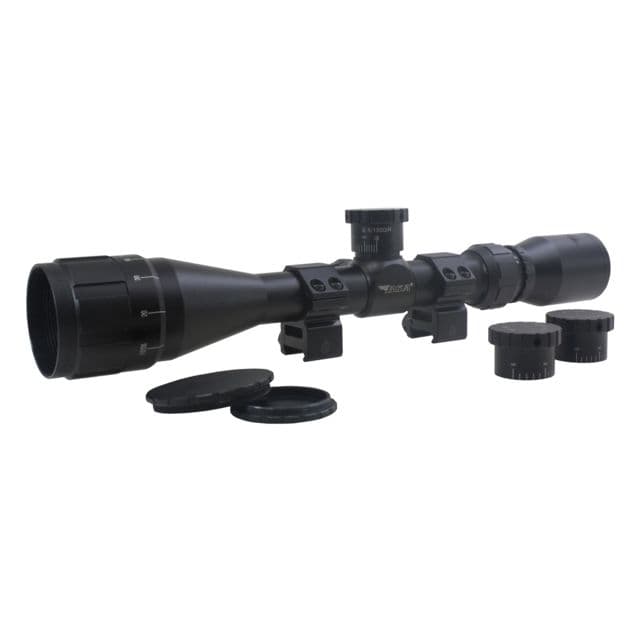 BSA Optics Sweet Riflesope 6.5 Creedmoor 4.5-18x40mm AO 30/30 Duplex Reticle Weaver rings Black
