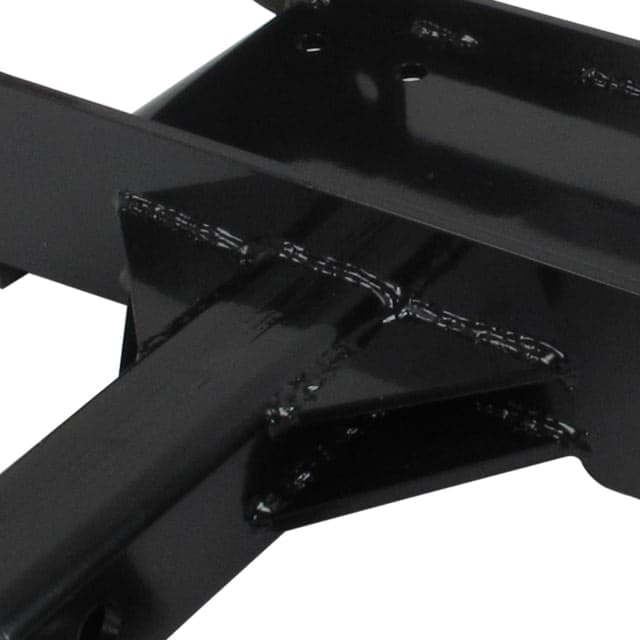 Bulldog Winch 2x2in Receiver Mount Truck 10x4.5in HD Welded Black