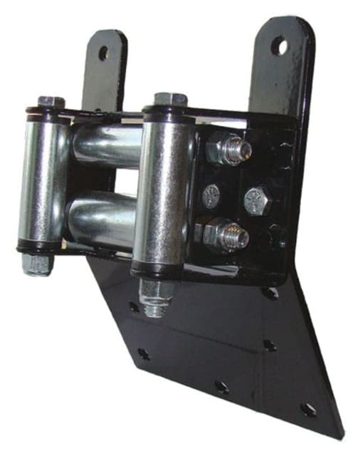 Bulldog Winch Honda Rancher Winch Mount for TRX420 Black