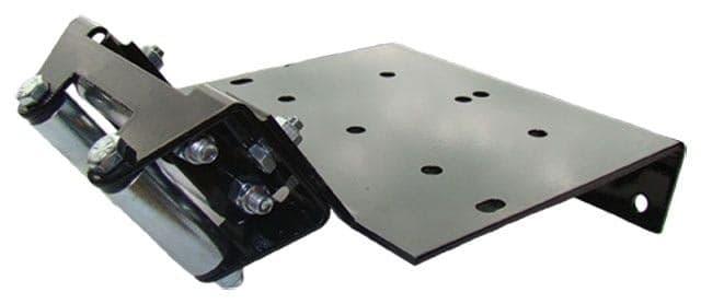 Bulldog Winch Kawasaki Brute force 650 Winch Mount 4X4 with Straight Axle Black