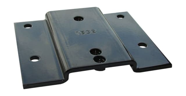 Bulldog Winch Kawasaki Mule Winch Mount for 2004 300 Mule 550 4X4 2003-2005 620 Mule 4X4 2005-2007 3010 Mule Trans 4X4 Diesel Black