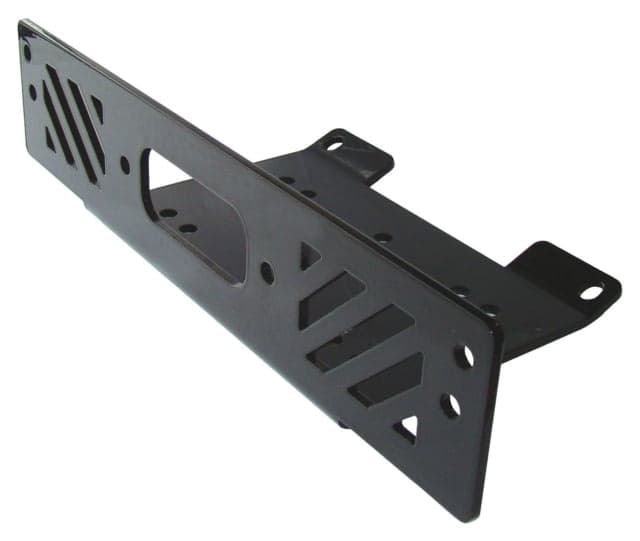 Bulldog Winch Polaris Ranger Winch Mount for Ranger 500 700 800 900 Diesel Black